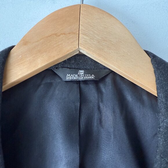 Vintage - Polo University Club by Ralph Lauren - Charcoal Blazer – US 40 - Picture 6 of 7
